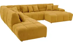 Goossens excellent u bank kubus geel stof - 8252788-gespiegeld-02