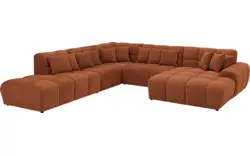 Goossens excellent u bank kubus bruin stof - 8252789-gespiegeld-02