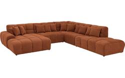 Goossens excellent u bank kubus bruin stof - 8252789-goossens-excellent-kubus-bank-stof-bruin-01
