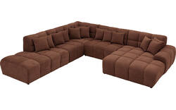 Goossens excellent u bank kubus bruin stof - 8252790-gespiegeld-02