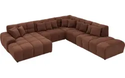 Goossens excellent u bank kubus bruin stof - 8252790-goossens-excellent-kubus-bank-stof-bruin-01