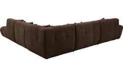 Goossens excellent u bank kubus bruin stof - 8252791-goossens-excellent-kubus-bank-stof-bruin-01