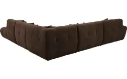 Goossens excellent u bank kubus bruin stof - 8252791-goossens-excellent-kubus-bank-stof-bruin-01