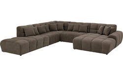 Goossens excellent u bank kubus bruin stof - 8252792-gespiegeld-03
