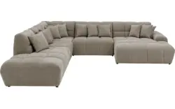 Goossens excellent u bank kubus bruin stof - 8252793-gespiegeld-02