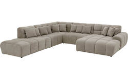 Goossens excellent u bank kubus bruin stof - 8252793-gespiegeld-03