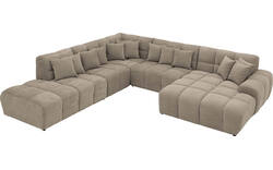 Goossens excellent u bank kubus bruin stof - 8252794-gespiegeld-02