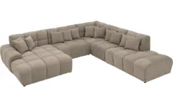 Goossens excellent u bank kubus bruin stof - 8252794-goossens-excellent-kubus-bank-stof-bruin-01