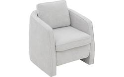 Goossens fauteuil casa grijs stof - 8252795-goossens-casa-fauteuil-stof-01