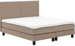 Goossens boxspring compleet gs 180 compleet bruin stof - 8252938-goossens-gs-180-compleet-boxspring-compleet-stof-01