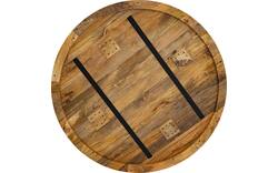 Goossens basic eettafel lecca bruin mango - 8252822-goossens-basic-lecce-eettafel-mango-bruin-01