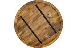 Goossens basic eettafel lecca bruin mango - 8252822-goossens-basic-lecce-eettafel-mango-bruin-01