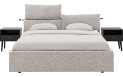 Goossens bedframe misty storage beige stof - 8243727-goossens-misty-storage-bedframe-stof-03