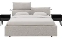 Goossens bedframe misty storage beige stof - 8243727-goossens-misty-storage-bedframe-stof-03