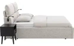Goossens bedframe misty storage beige stof - 8243727-goossens-misty-storage-bedframe-stof-03