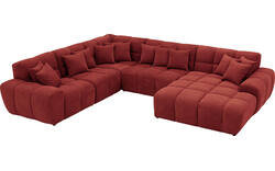 Goossens excellent u bank kubus rood stof - 8252833-gespiegeld-02