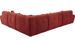 Goossens excellent u bank kubus rood stof - 8252833-goossens-excellent-kubus-bank-stof-rood-01