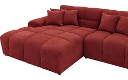 Goossens excellent u bank kubus rood stof - 8252833-goossens-excellent-kubus-bank-stof-rood-01