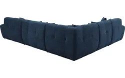 Goossens excellent u bank kubus blauw stof - 8252835-gespiegeld-02