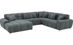Goossens excellent u bank kubus groen stof - 8252836-goossens-excellent-kubus-bank-stof-groen-01