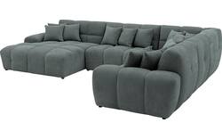 Goossens excellent u bank kubus groen stof - 8252836-goossens-excellent-kubus-bank-stof-groen-01