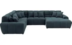 Goossens excellent u bank kubus blauw stof - 8252837-gespiegeld-02
