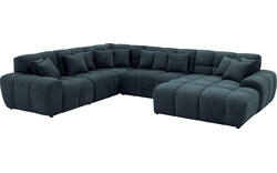 Goossens excellent u bank kubus blauw stof - 8252837-gespiegeld-03
