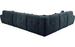 Goossens excellent u bank kubus blauw stof - 8252837-gespiegeld-02