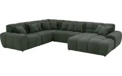 Goossens excellent u bank kubus groen stof - 8252838-gespiegeld-02