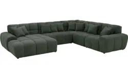 Goossens excellent u bank kubus groen stof - 8252838-goossens-excellent-kubus-bank-stof-groen-01