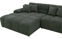 Goossens excellent u bank kubus groen stof - 8252838-goossens-excellent-kubus-bank-stof-groen-01