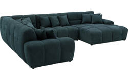 Goossens excellent u bank kubus groen stof - 8252839-gespiegeld-02