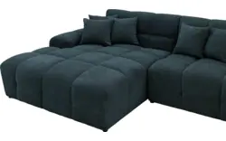 Goossens excellent u bank kubus groen stof - 8252839-goossens-excellent-kubus-bank-stof-groen-01