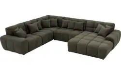 Goossens excellent u bank kubus groen stof - 8252840-gespiegeld-02