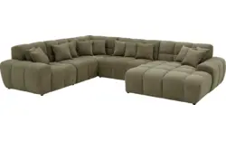 Goossens excellent u bank kubus groen stof - 8252841-gespiegeld-02