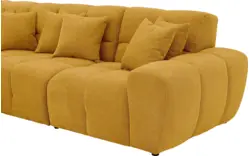 Goossens excellent u bank kubus geel stof - 8252842-goossens-excellent-kubus-bank-stof-geel-01