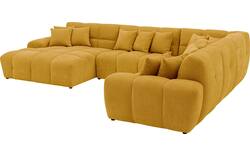 Goossens excellent u bank kubus geel stof - 8252842-goossens-excellent-kubus-bank-stof-geel-01