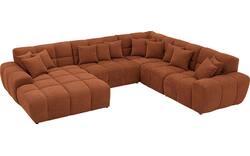 Goossens excellent u bank kubus bruin stof - 8252843-goossens-excellent-kubus-bank-stof-bruin-01