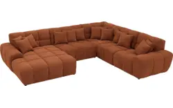 Goossens excellent u bank kubus bruin stof - 8252843-goossens-excellent-kubus-bank-stof-bruin-01