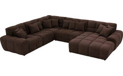 Goossens excellent u bank kubus bruin stof - 8252845-gespiegeld-02