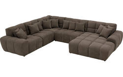 Goossens excellent u bank kubus bruin stof - 8252846-gespiegeld-02
