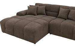 Goossens excellent u bank kubus bruin stof - 8252846-goossens-excellent-kubus-bank-stof-bruin-01