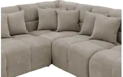 Goossens excellent u bank kubus bruin stof - 8252847-goossens-excellent-kubus-bank-stof-bruin-01