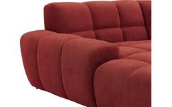 Goossens excellent u bank kubus rood stof - 8252849-goossens-excellent-kubus-bank-stof-rood-01