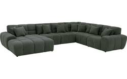 Goossens excellent u bank kubus groen stof - 8252854-goossens-excellent-kubus-bank-stof-groen-01