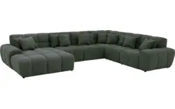 Goossens excellent u bank kubus groen stof - 8252854-goossens-excellent-kubus-bank-stof-groen-01