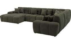 Goossens excellent u bank kubus groen stof - 8252856-goossens-excellent-kubus-bank-stof-groen-01