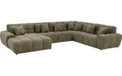 Goossens excellent u bank kubus groen stof - 8252857-goossens-excellent-kubus-bank-stof-groen-01