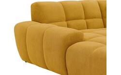 Goossens excellent u bank kubus geel stof - 8252858-goossens-excellent-kubus-bank-stof-geel-01