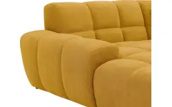 Goossens excellent u bank kubus geel stof - 8252858-goossens-excellent-kubus-bank-stof-geel-01